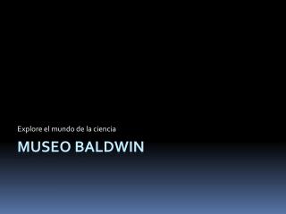 Museo Baldwin