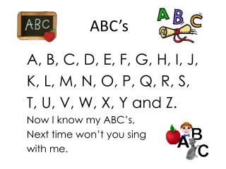 ABC’s