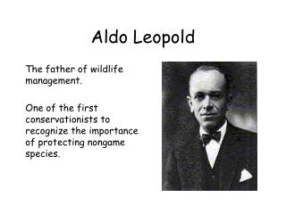 Aldo Leopold