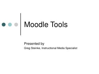 Moodle Tools