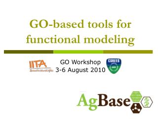 GO-based tools for functional modeling