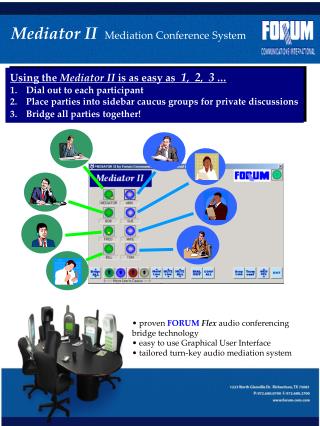 Mediator II Mediation Conference System