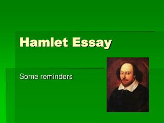 Hamlet Essay