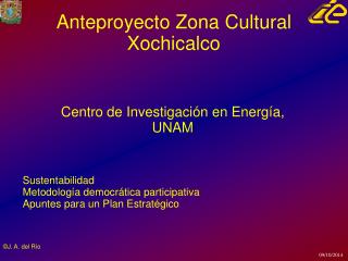 Anteproyecto Zona Cultural Xochicalco