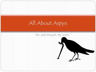 All About Aspyn