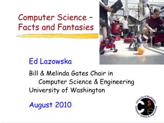 Computer Science – Facts and Fantasies