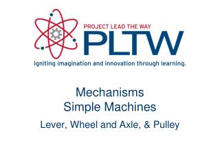 Mechanisms Simple Machines