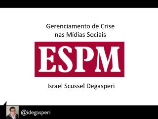 Gerenciamento de Crise nas Mídias Sociais