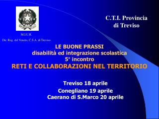 LE BUONE PRASSI disabilità ed integrazione scolastica 5° incontro