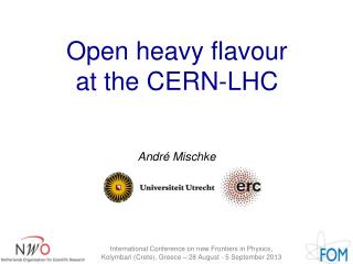 Open heavy flavour at the CERN-LHC
