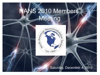 NANS 2010 Members’ Meeting