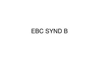 EBC SYND B