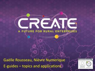 Gaëlle Rousseau, Nièvre Numerique E-guides – topics and applications