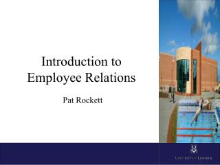 Introduction to Employee Relations