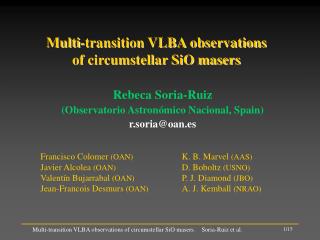 Multi-transition VLBA observations of circumstellar SiO masers
