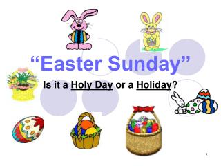 “Easter Sunday”