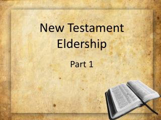 New Testament Eldership