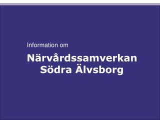 Närvårdssamverkan