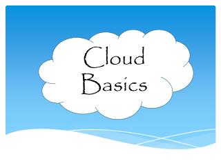 Cloud Basics
