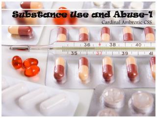 Substance Use and Abuse-1