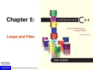 Chapter 5: Loops and Files