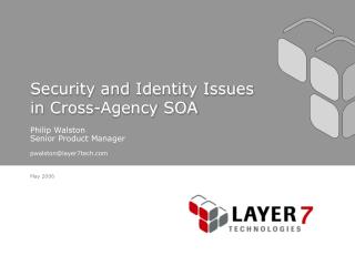 Security and Identity Issues in Cross-Agency SOA