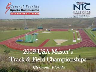 2009 USA Master’s Track &amp; Field Championships
