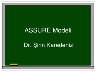 ASSURE Modeli