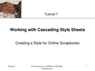 Working with Cascading Style Sheets