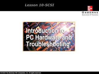Lesson 10-SCSI