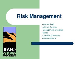 Risk Management