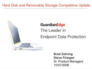 The Leader in Endpoint Data Protection