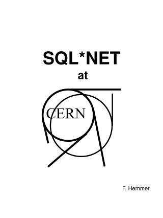 SQL*NET