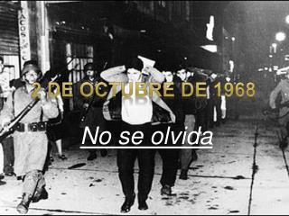 2 de octubre de 1968