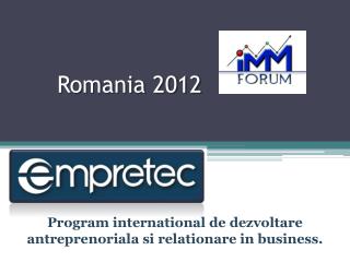 Romania 2012