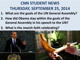 CNN STUDENT NEWS THURSDAY, SEPTEMBER 25, 2014