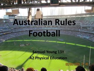 Australian Rules Football