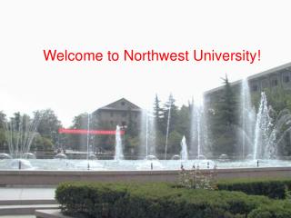 Welcome to Northwest University!