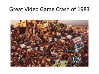 Great Video Game Crash of 1983