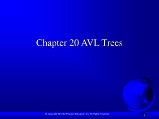 Chapter 20 AVL Trees