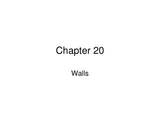 Chapter 20