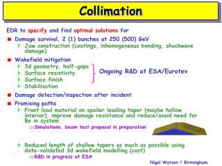 Collimation
