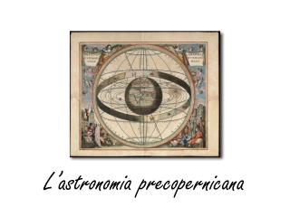 L’astronomia precopernicana