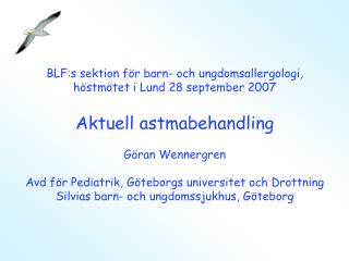 Uppdaterade behandlingsrekommendationer från Läkemedelsverket efter workshop 15–16 nov 2006: