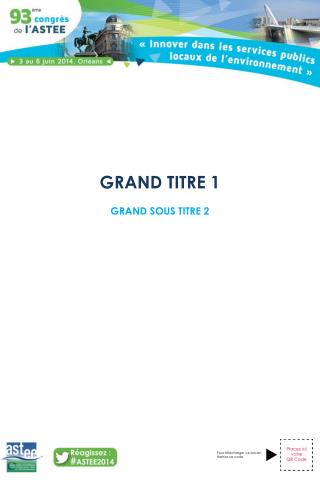 GRAND TITRE 1