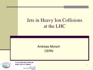 Jets in Heavy Ion Collisions at the LHC