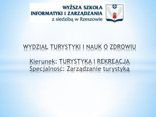 MIĘDZYNARODOWE ORGANIZACJE TURYSTYCZNE