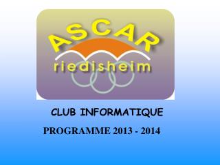 CLUB INFORMATIQUE