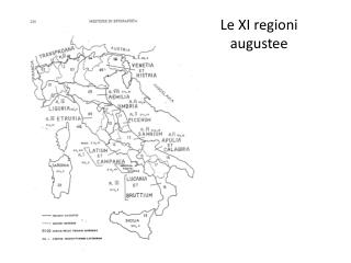 Le XI regioni augustee