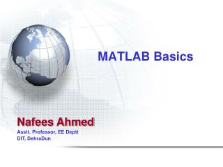 MATLAB Basics